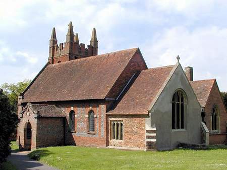 St. Mary's Church in Eversley, North Hampshire